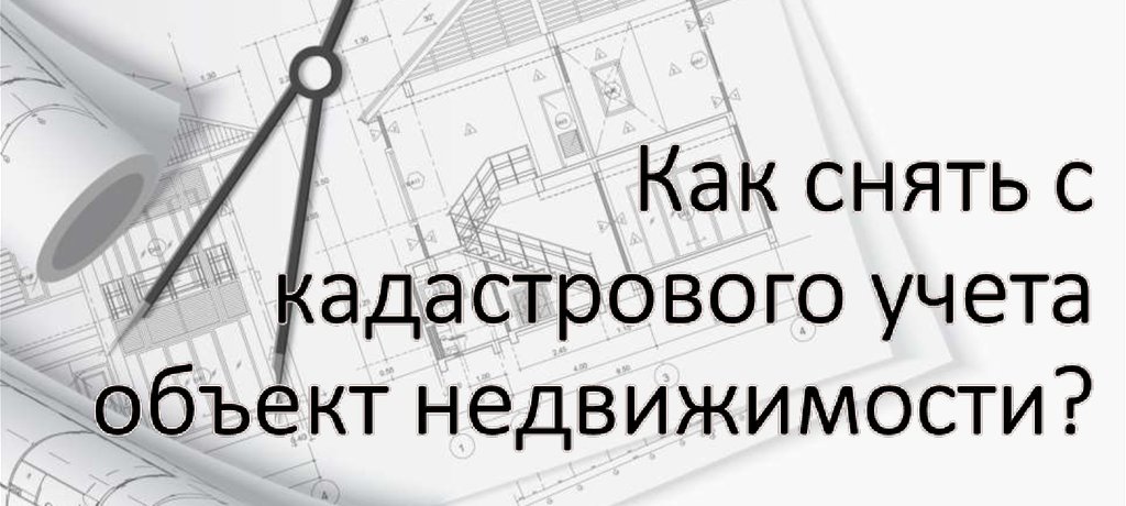 снятие недвижимости с кадастрового учета в Пушкино и Пушкинском районе